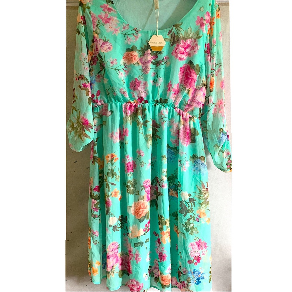 Pinkblush maternity dress